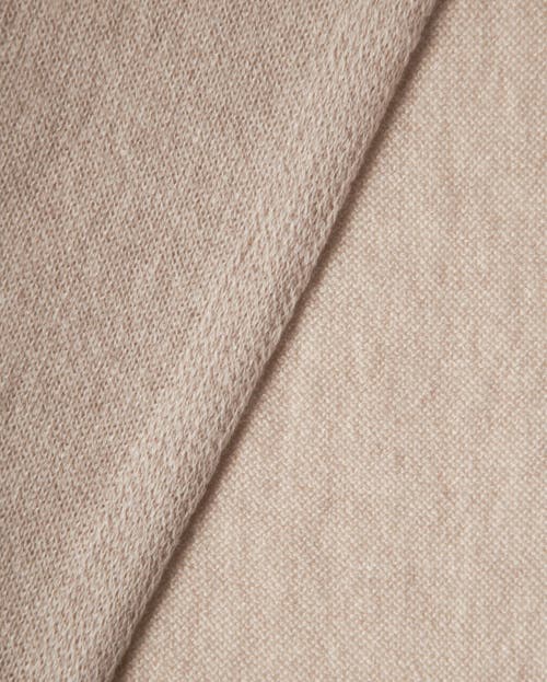 Monticelli Cashmere Pure Cashmere Maxi Wide Scarf Brown In Brown