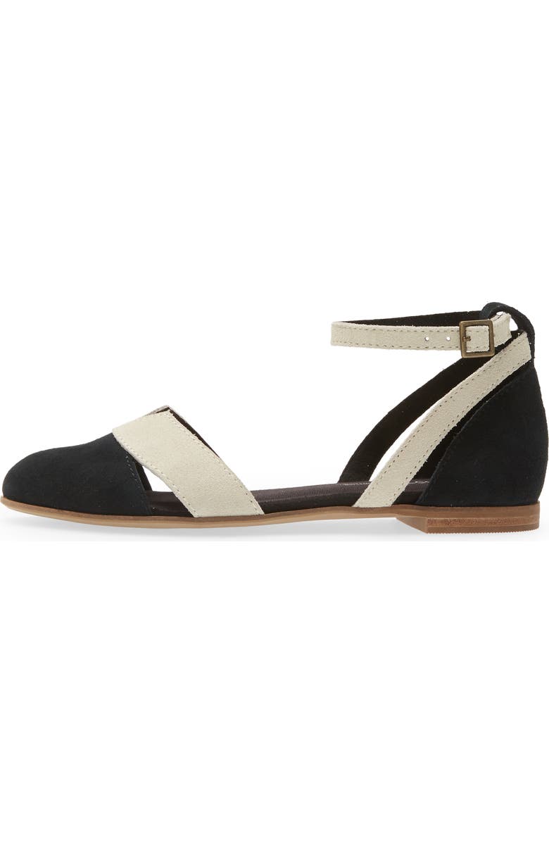 TOMS Juliannah Ankle Strap d'Orsay Flat, Alternate, color,