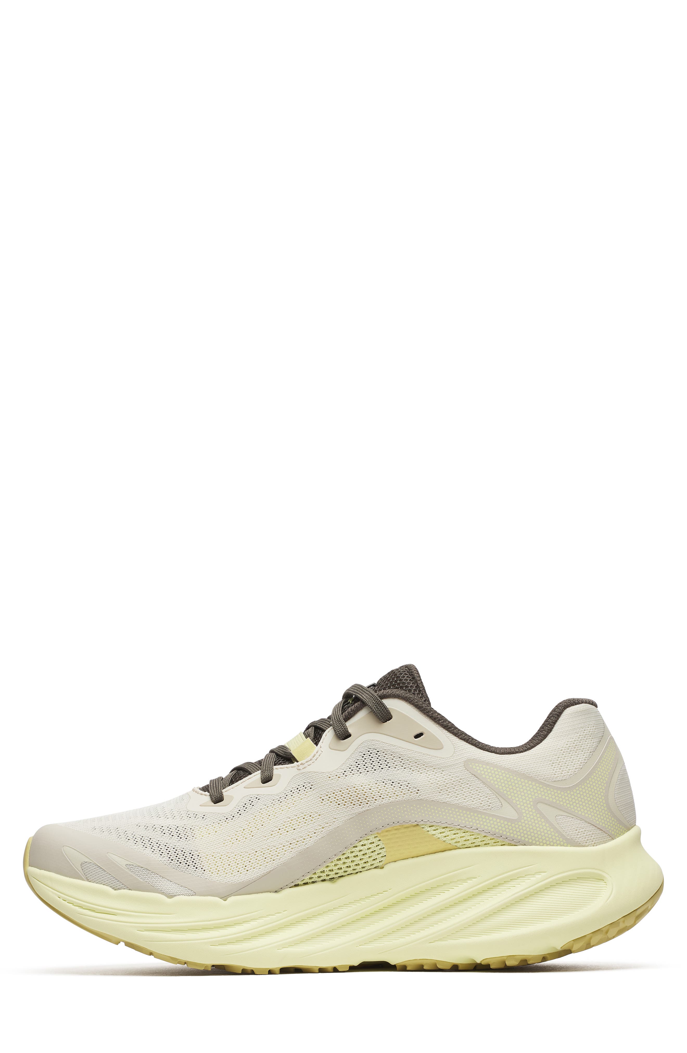 Merrell ProMorph Trail Running Shoe, Alternate, color, Stucco/ Nori