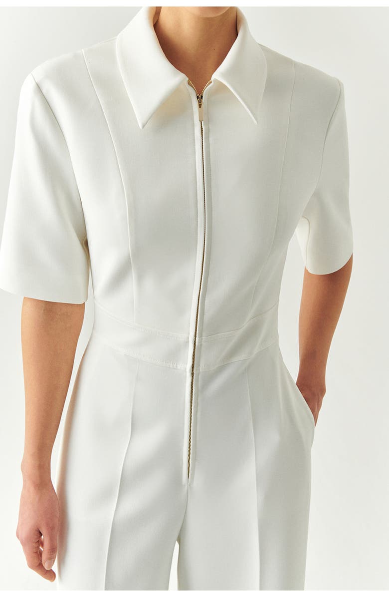 Exquise Valery Jumpsuit, Alternate, color, White