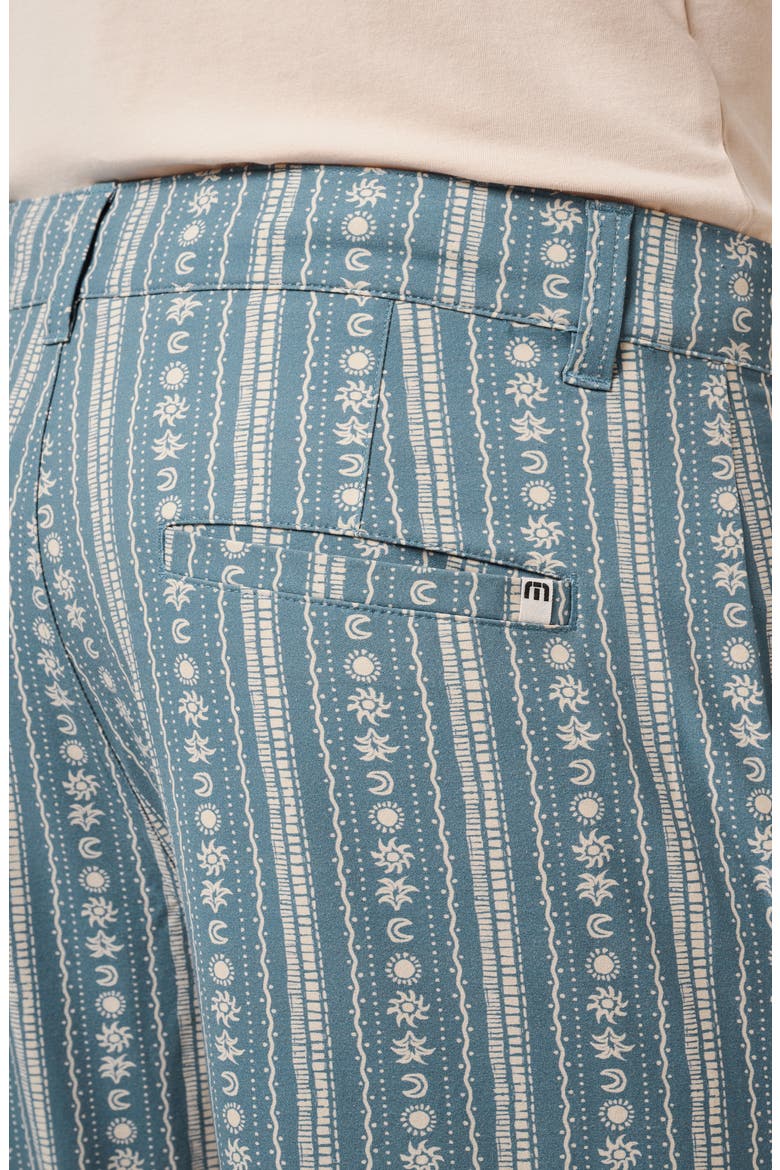 Print Tech Chino Shorts, Alternate, color, CAPTAINS BLUE