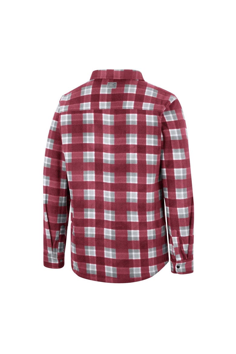 Men's Colosseum Cardinal Stanford Cardinal Ellis Full-Snap Jacket, Alternate, color, Cardinal