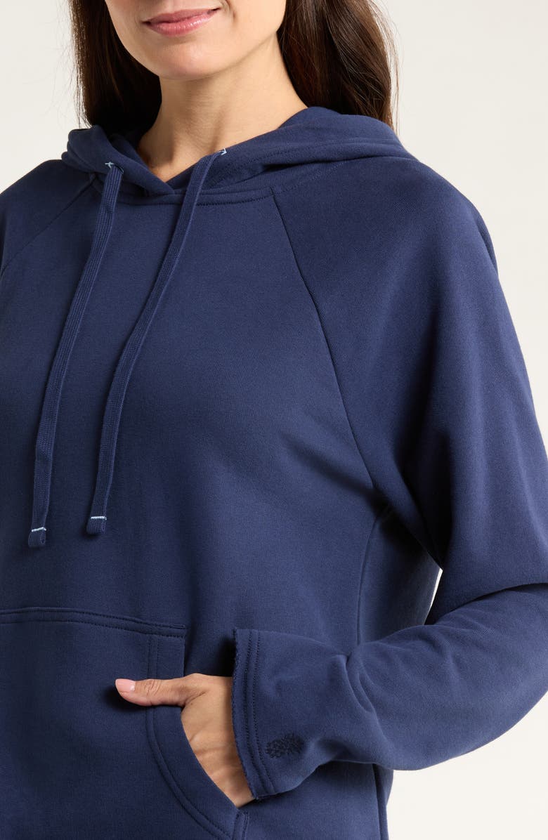 Tommy Bahama Marina Del Mar Raw Edge Hoodie, Alternate, color, Coastline