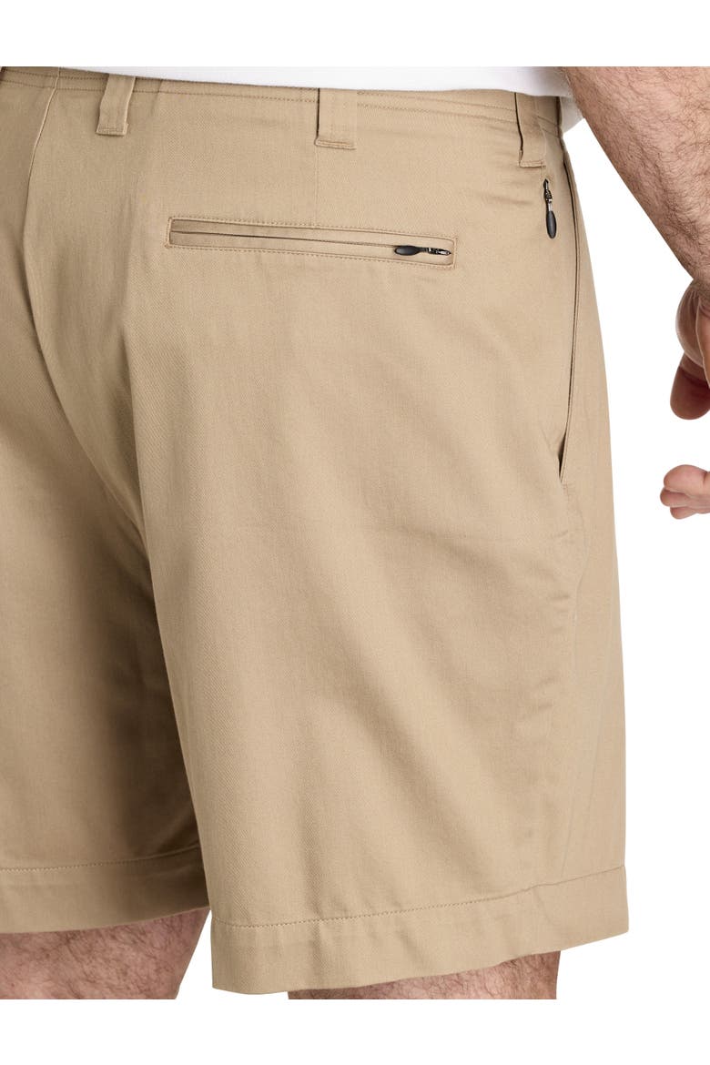 Big & Tall  Tech Shorts, Alternate, color, KHAKI