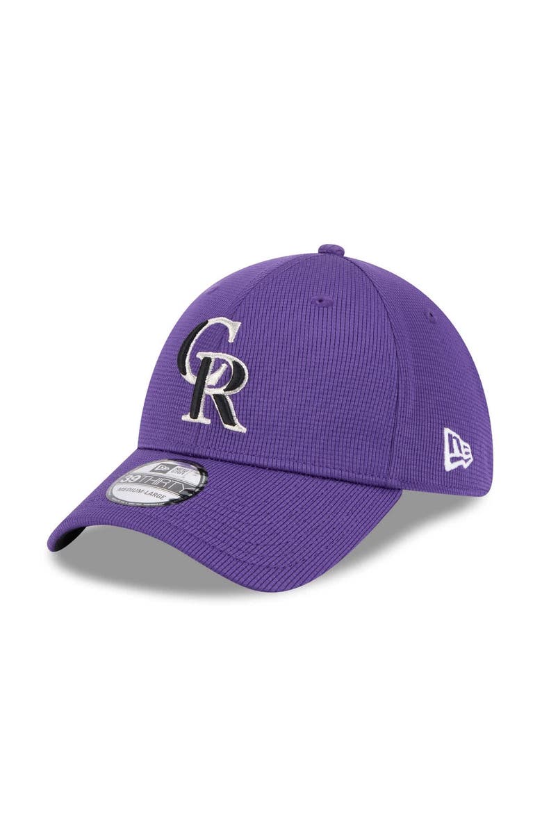 New Era Men's New Era Purple Colorado Rockies 2025 Spring Training 39THIRTY Flex Hat, Alternate, color, Purple