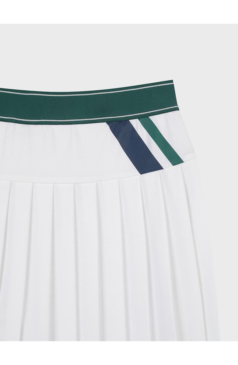 Sergio Tacchini MC Scratch Staff Pleated Skirt, Alternate, color, Off White