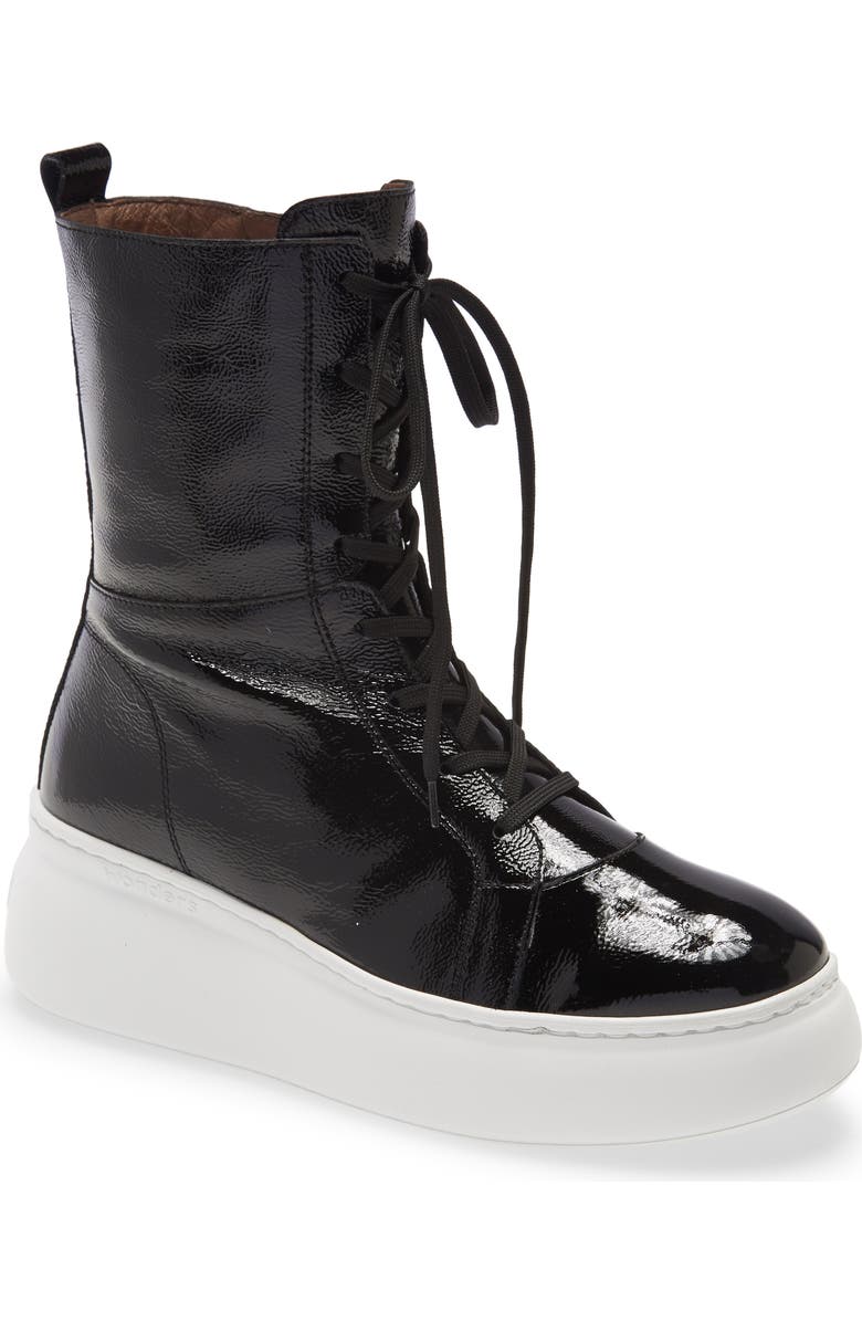 Wonders Leather Boxing Boot, Main, color,