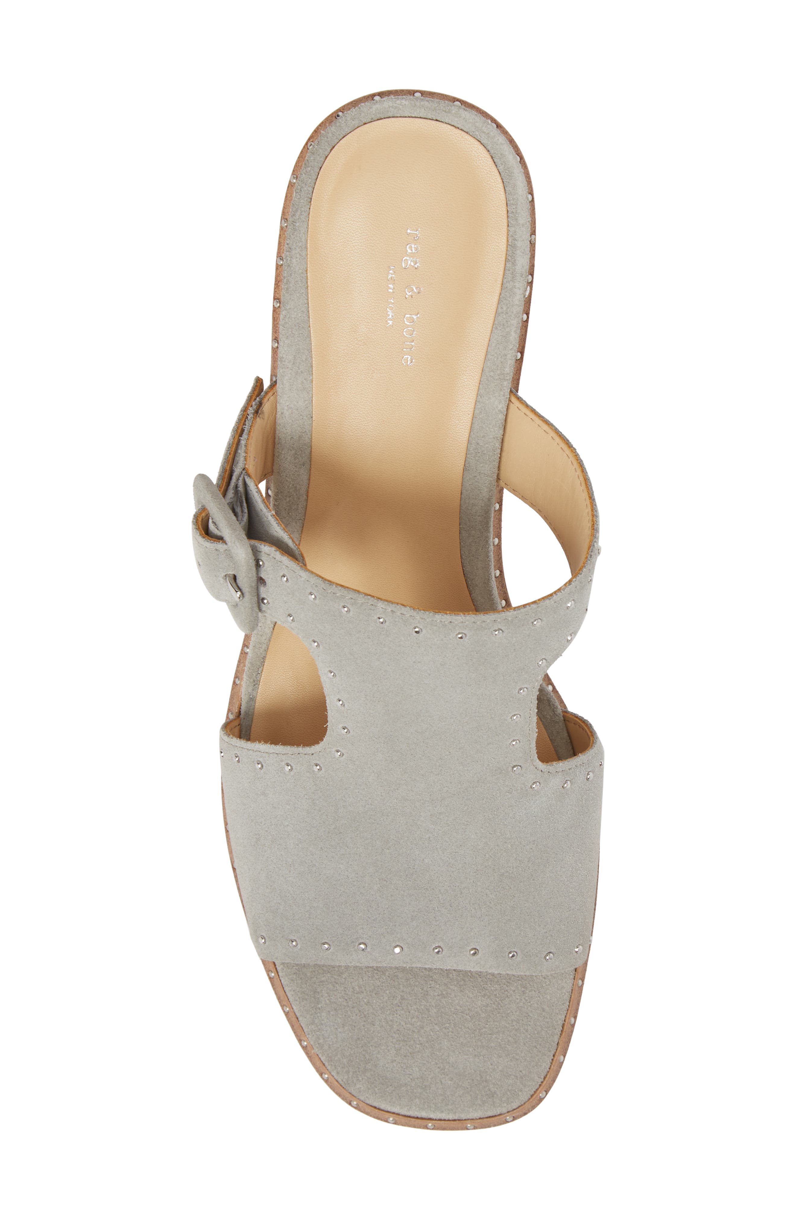 Matteo Mule, Alternate, color, LIGHT GREY SUEDE
