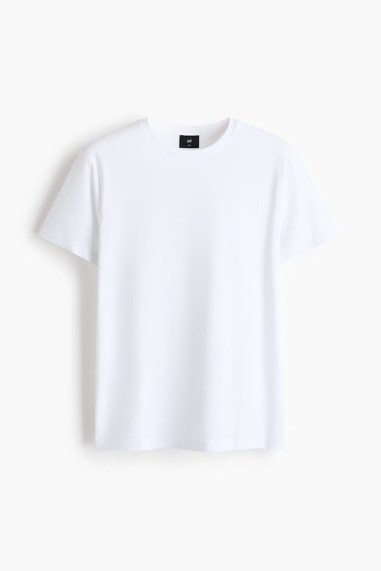 3-pack Slim Fit T-shirts, Alternate, color, Navy blue/Dusty blue/White