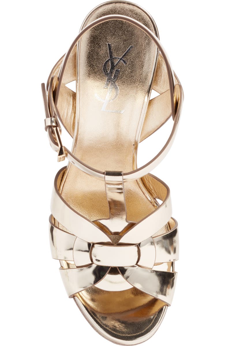 Saint Laurent Tribute Sandal, Alternate, color,