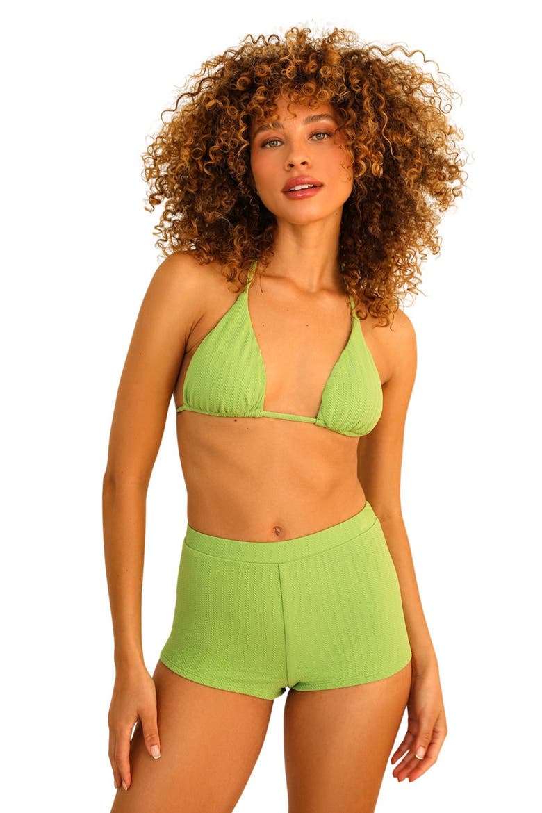 Farrah Elastic Waist Short, Main, color, Avocado