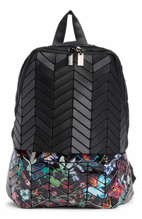 Printed Chevron Backpack