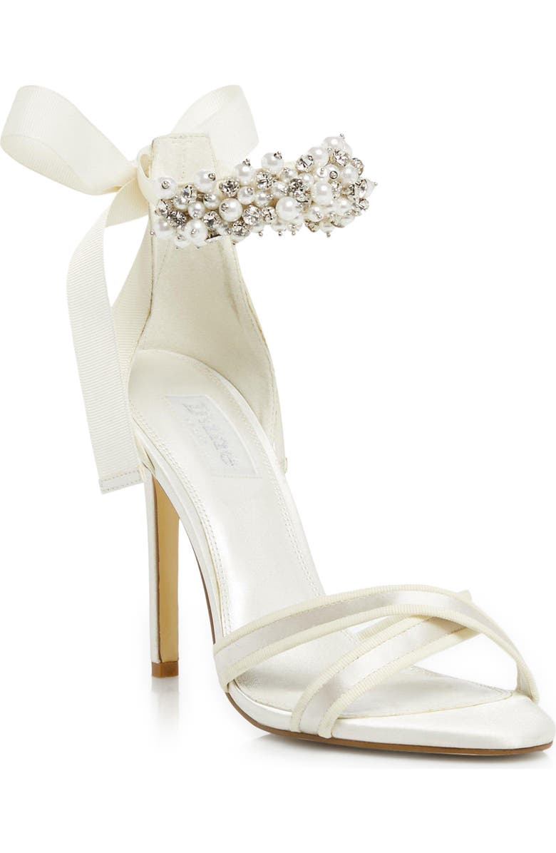 Dune London Martinis Imitation Pearl Sandal, Main, color,