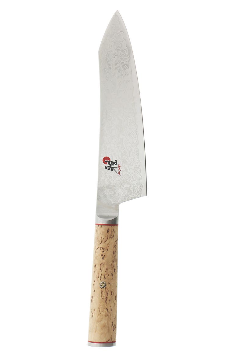 Birchwood SG2 7-Inch Rocking Santoku Knife, Main, color, STAINLESS STEEL