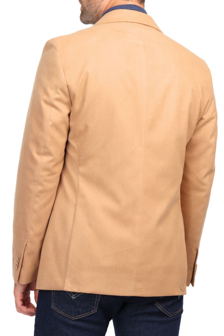 Luxe Touch Sport Coat, Alternate, color, CAMEL