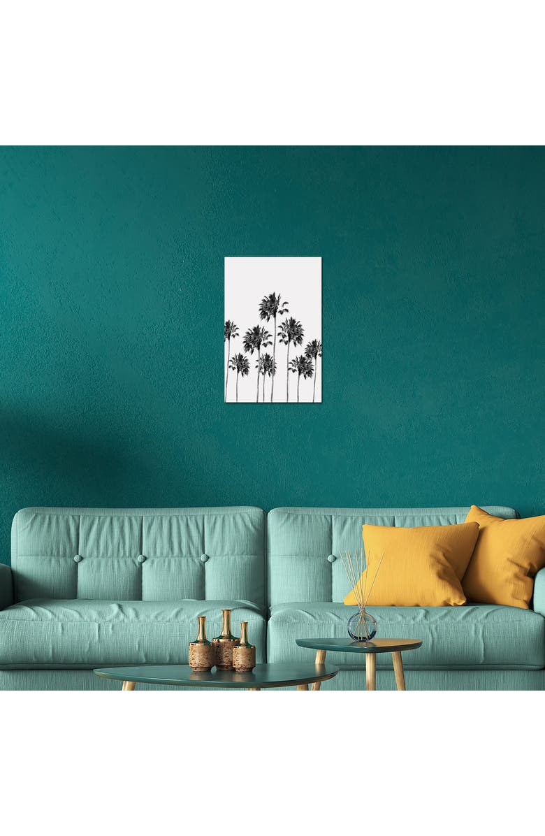 iCanvas Black White Palm Trees Finesse I by Anita's & Bella's Art Canvas Wall Art, Alternate, color, Multi