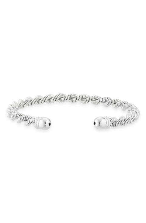 Twisted Flexible Cuff Bracelet
