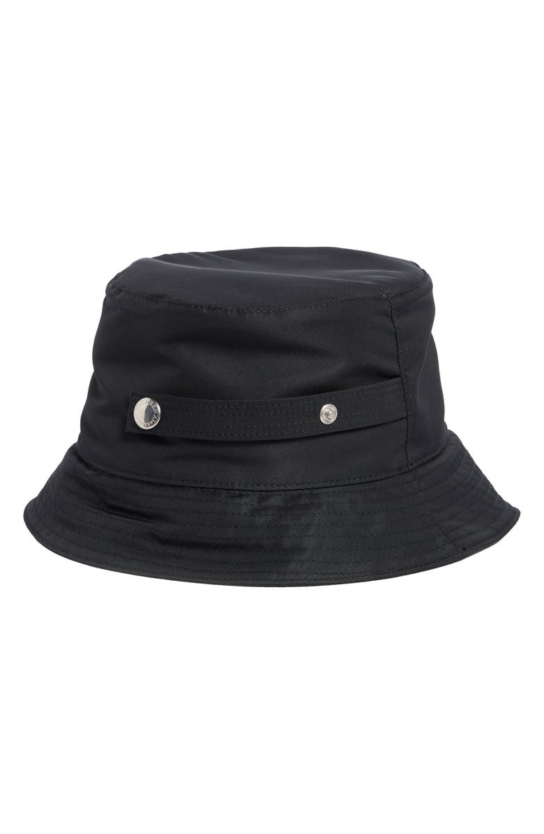 McQueen Bucket Hat, Alternate, color, Black Ivory