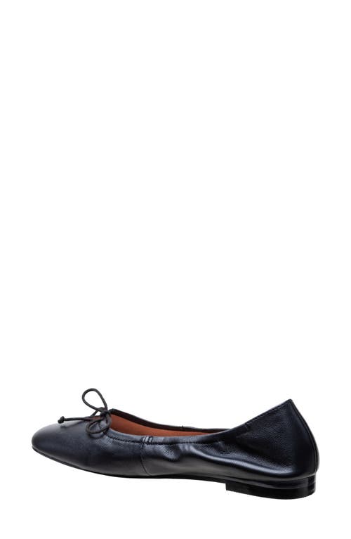 Shop Linea Paolo Mila Ballerina Flat In Black