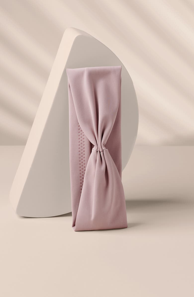 The Hair Edit Lotus Pleated Headband, Alternate, color, Pink