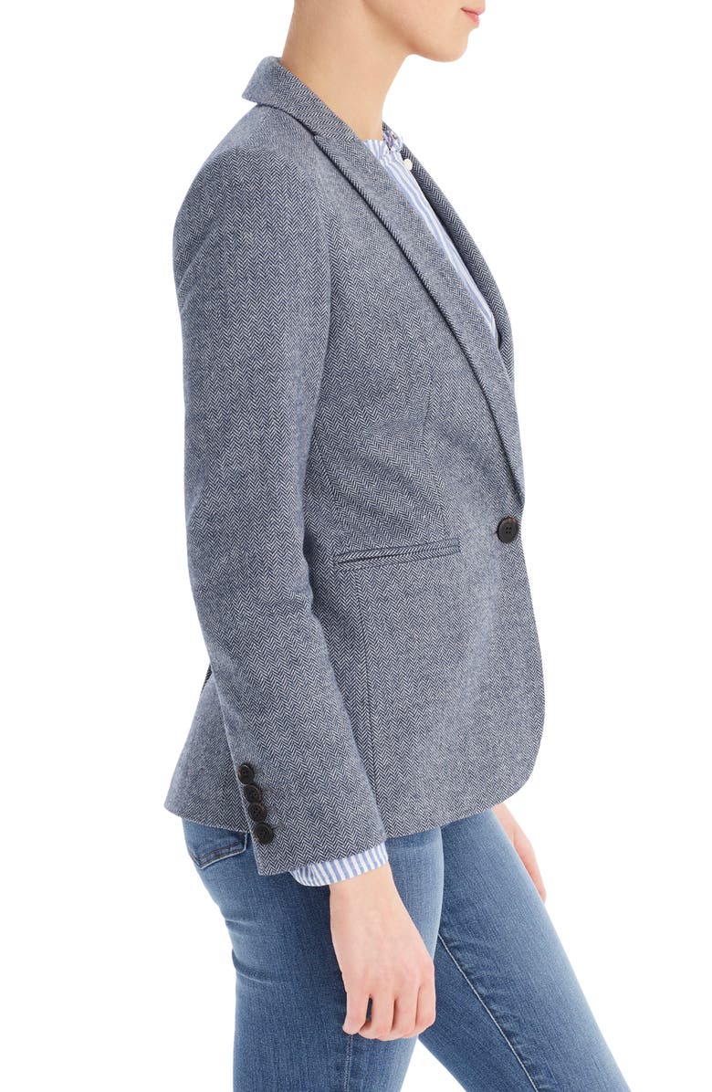 J.Crew Parke Donegal Wool Blend Blazer, Alternate, color, 