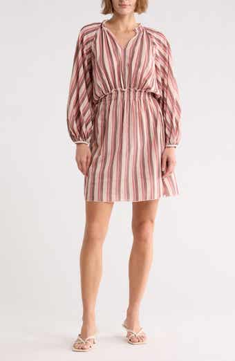 Longchamp Stripe Long Sleeve Dress