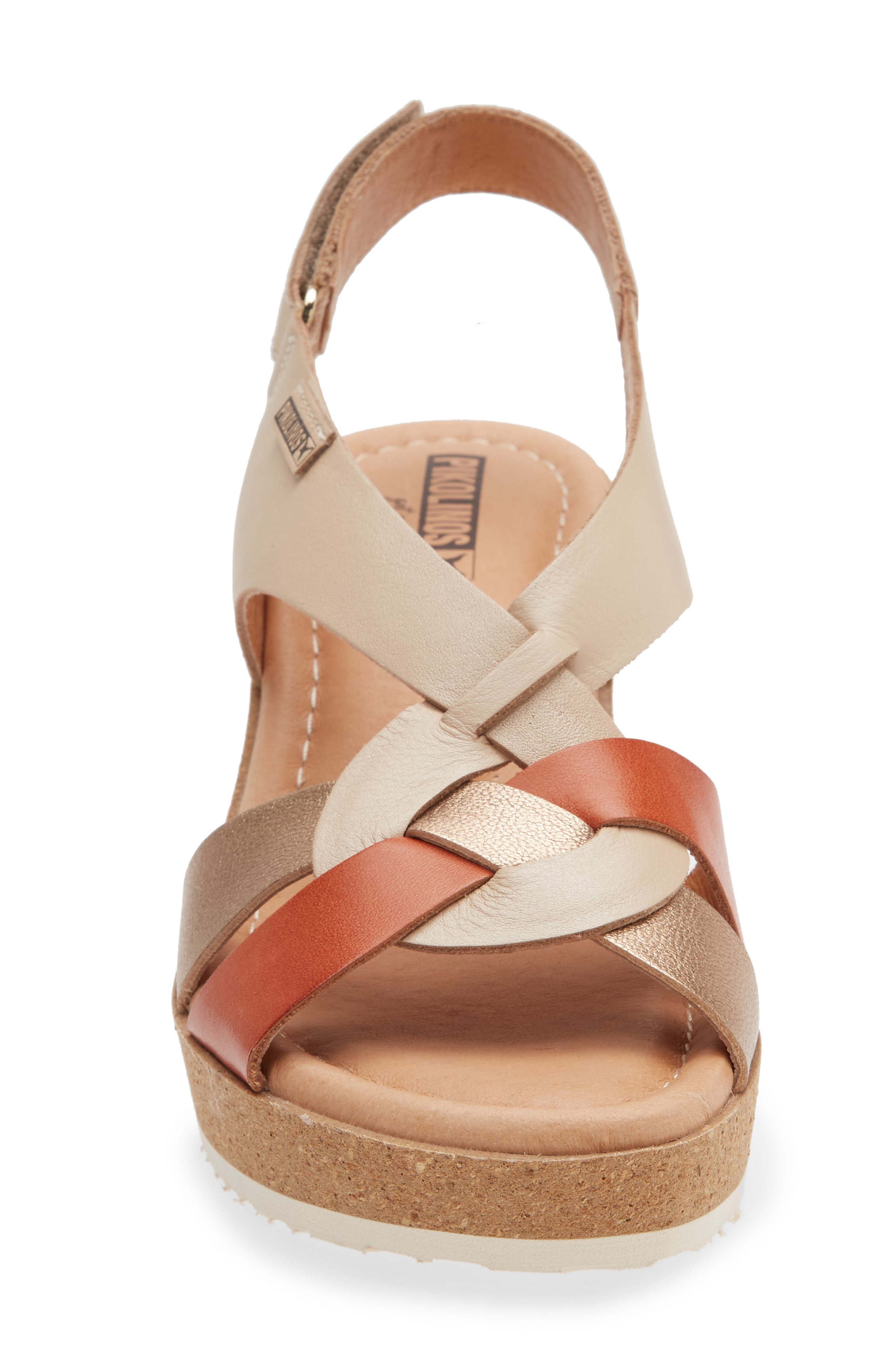Arenales Wedge Slingback Sandal, Alternate, color, MARFIL