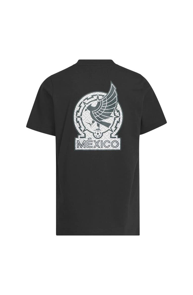 adidas Youth adidas Black Mexico National Team 2026 Away Jersey Hook T-Shirt, Alternate, color, Black