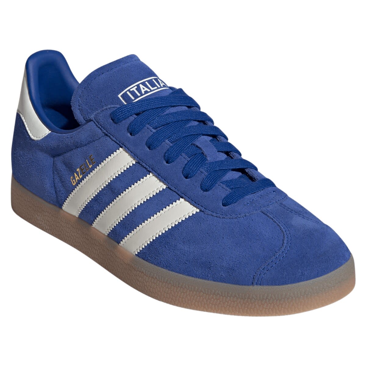 adidas Originals Men's adidas Originals  Blue Italy National Team Team Gazelle Shoes, Main, color, 