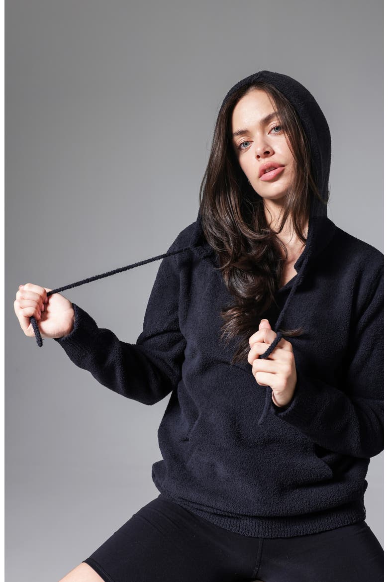 Snug Lite Hoodie, Alternate, color, COAL