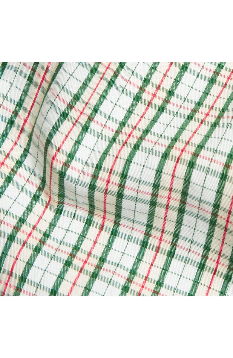 Little English Bennet Bubble, Alternate, color, Mistletoe Tartan