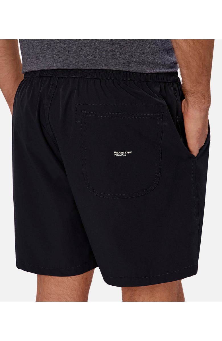 Industrie Australia The Linford Running Short, Alternate, color, Black