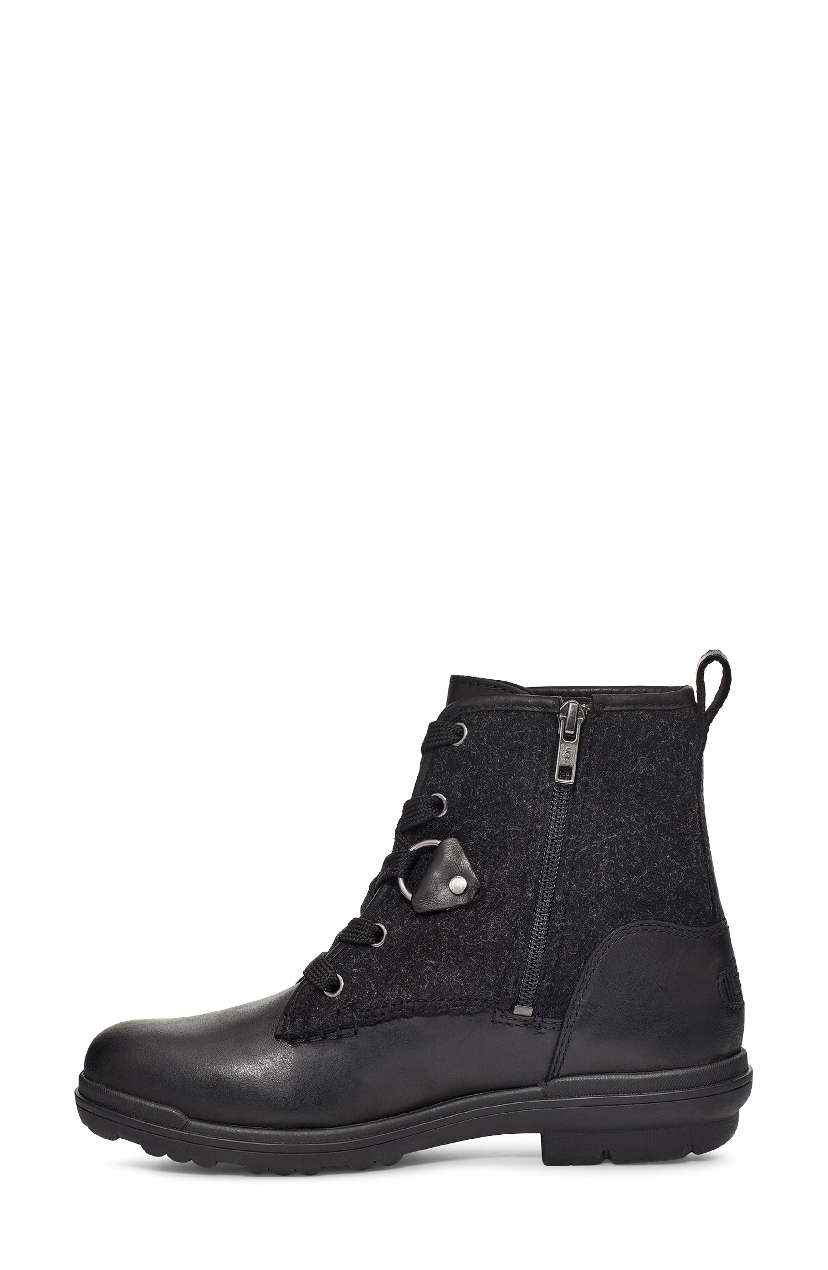 UGG<sup>®</sup> Hapsburg Waterproof Lace-Up Boot, Alternate, color, 