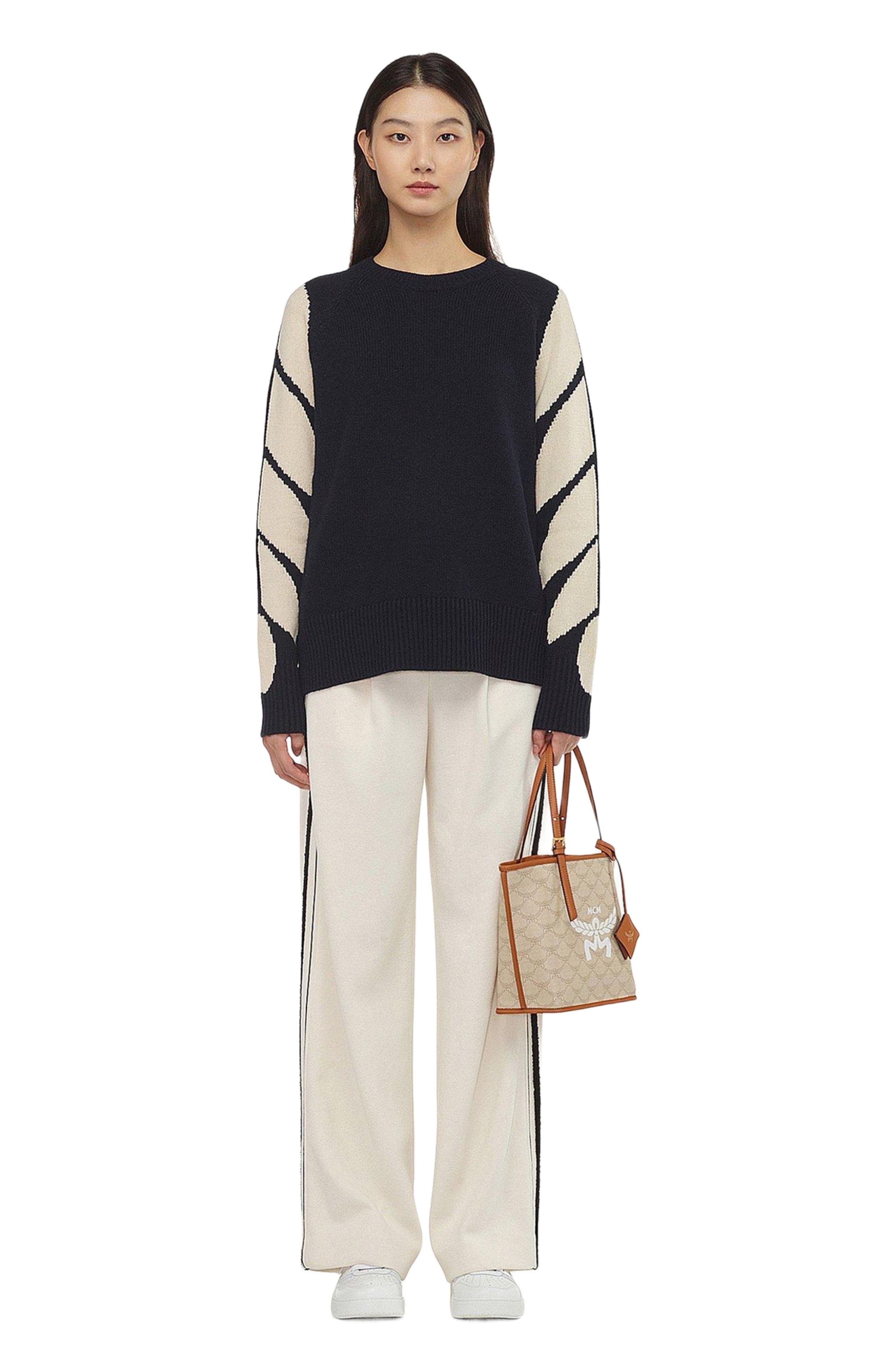 MCM Himmel Shopper in Lauretos, Alternate, color, 