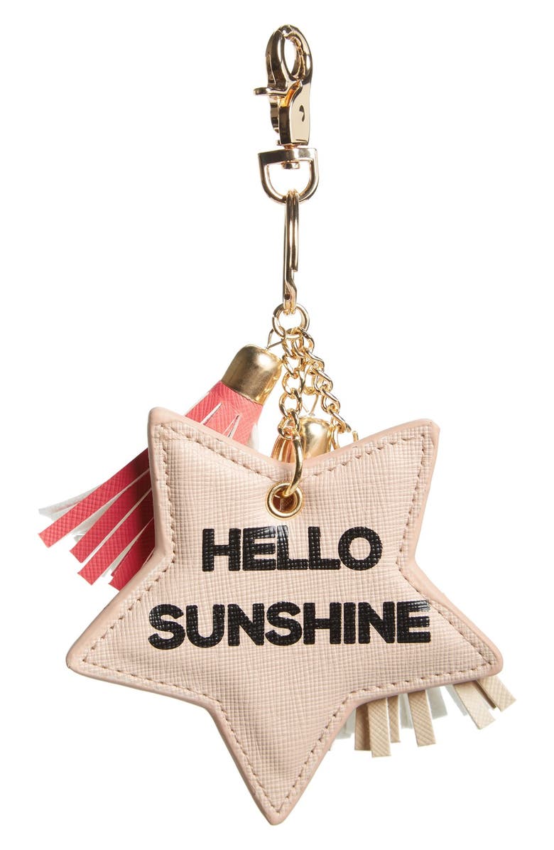 Under One Sky 'Hello Sunshine' Bag Charm, Main, color,