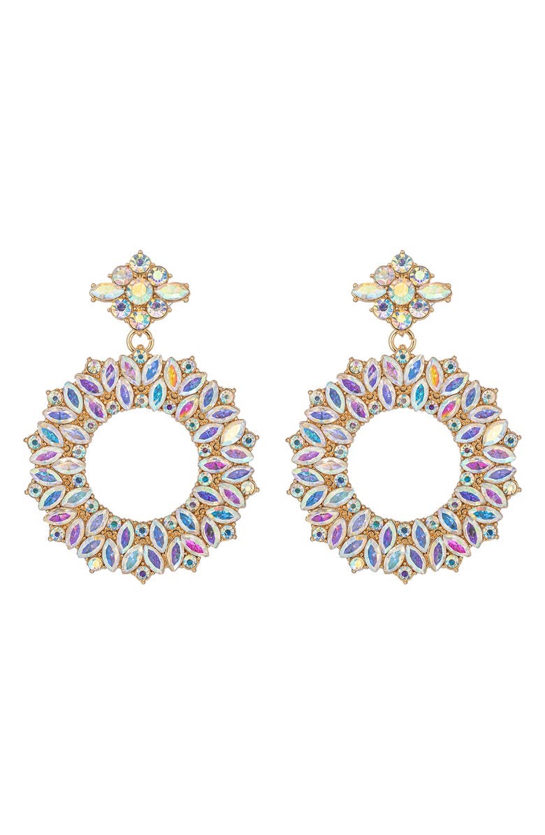 EYE CANDY LOS ANGELES Soulab Ring Drop Earrings, Main, color, Gold