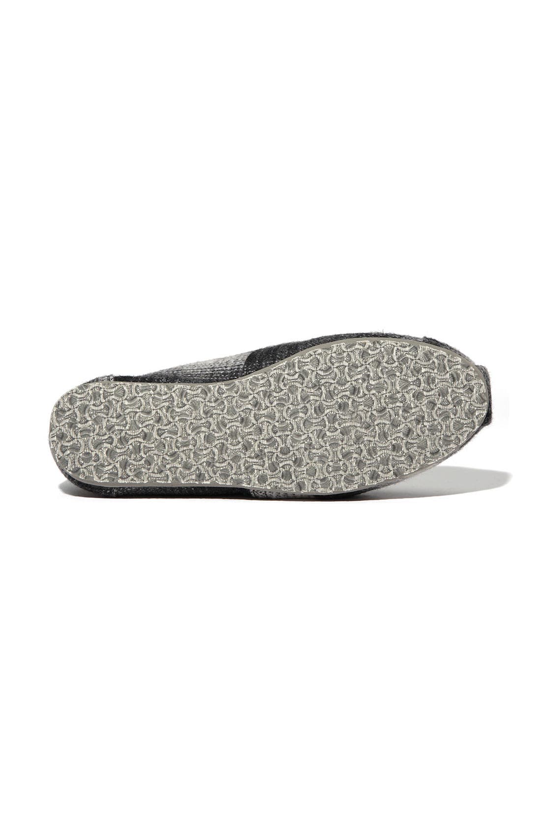 TOMS Plaid Fleece Slip-On, Alternate, color, 