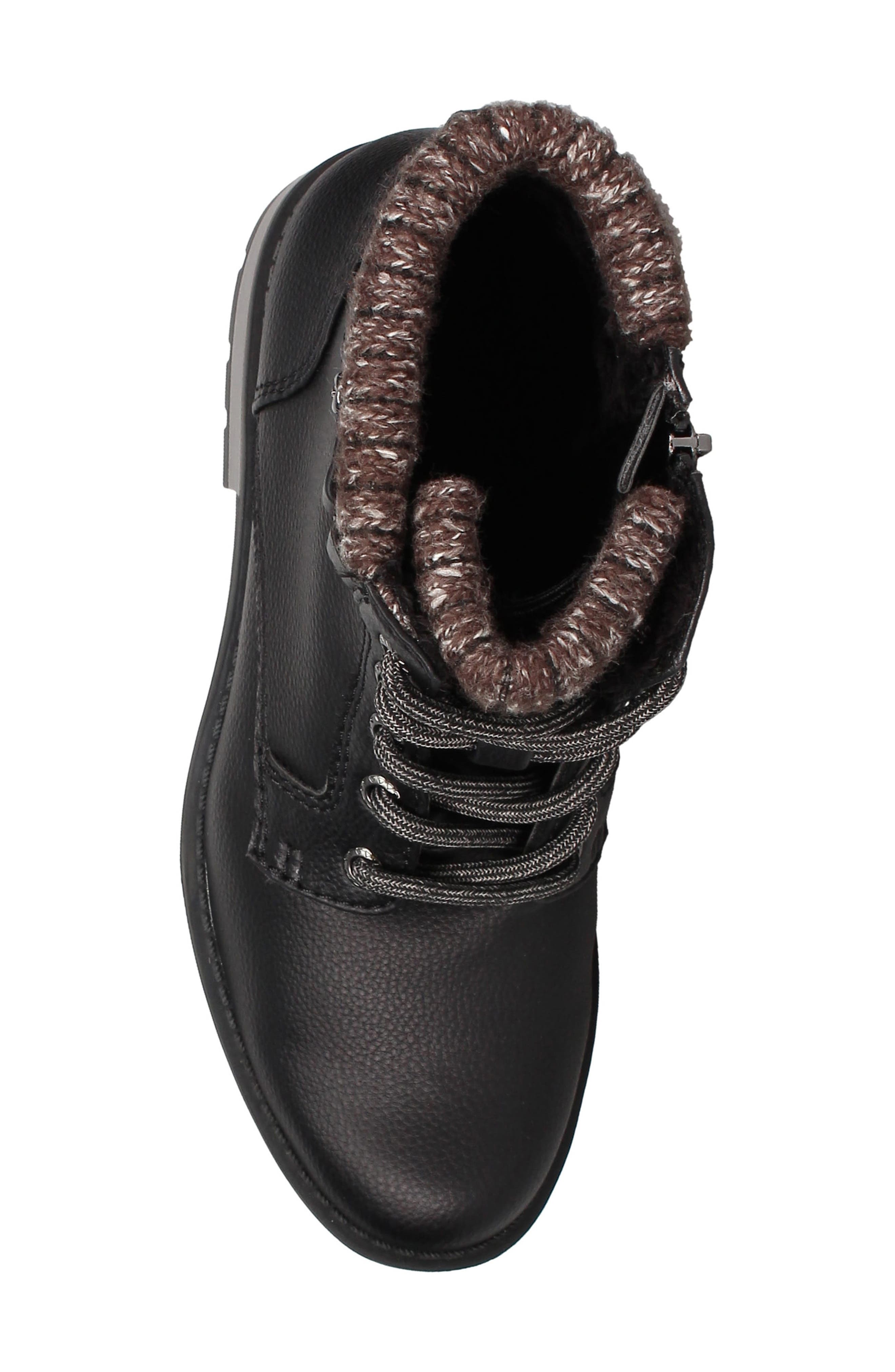 Sporto Smash Faux Fur Lined Lace-Up Boot, Alternate, color, 