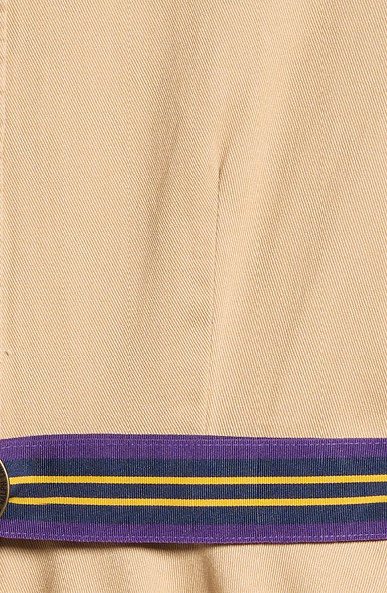 Polo Ralph Lauren Kids' Long Sleeve Belted Cotton Shirtdress, Alternate, color, Classic Khaki