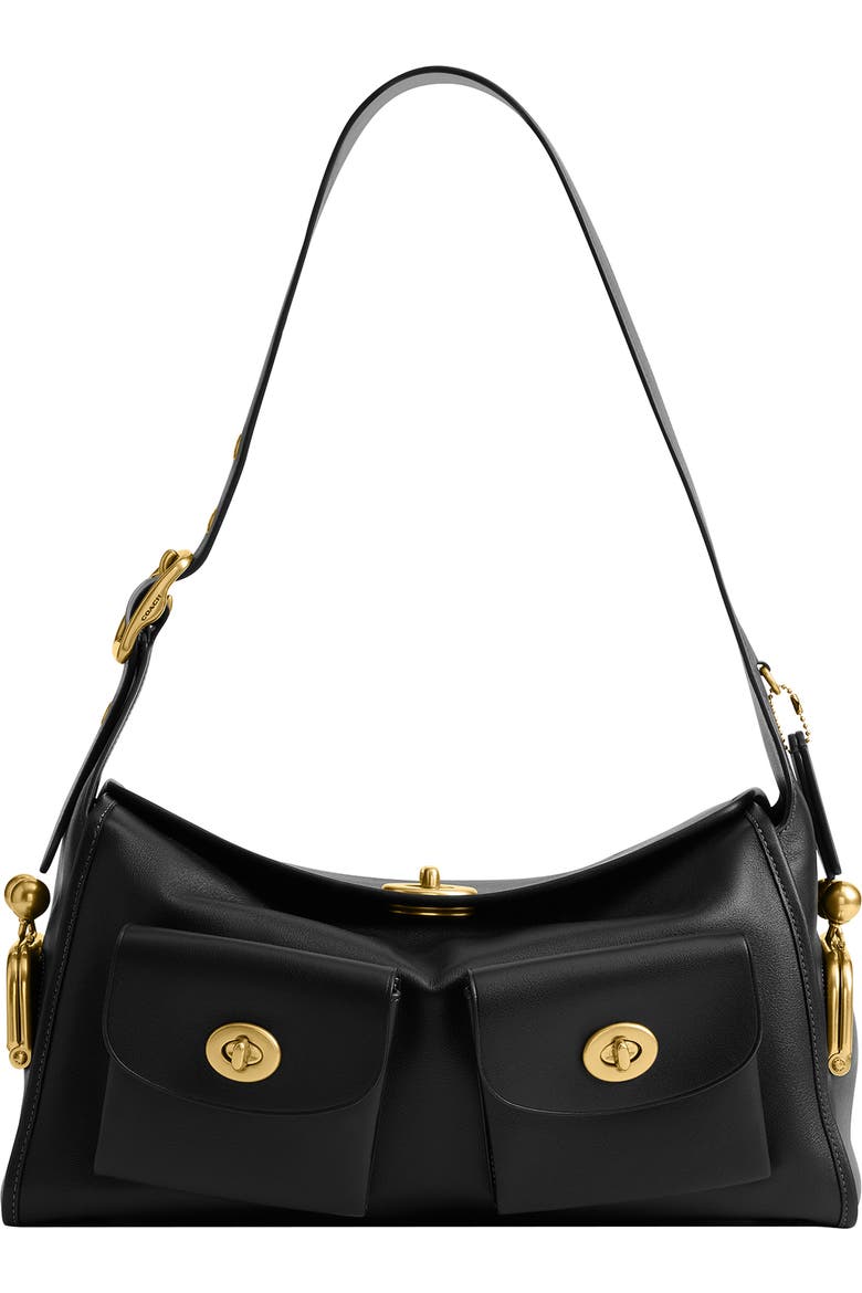 coach backpack turnlock black black ShopCGX COACH Originals Turnlock Backpack in