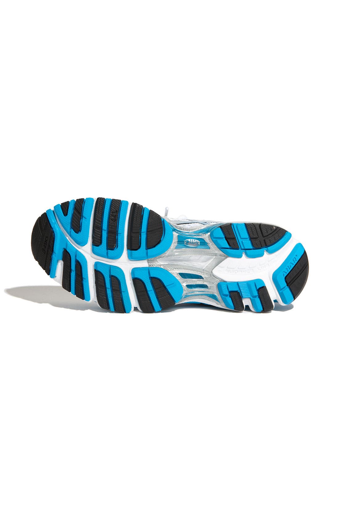 'GEL-Kayano 18' Running Shoe, Alternate, color, WHITE/ ISLAND BLUE