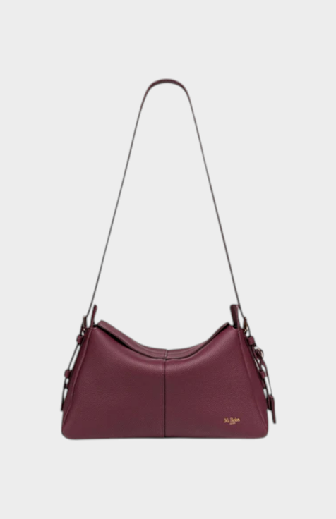 Madolyn Genuine Pebble Leather Shoulder Bag