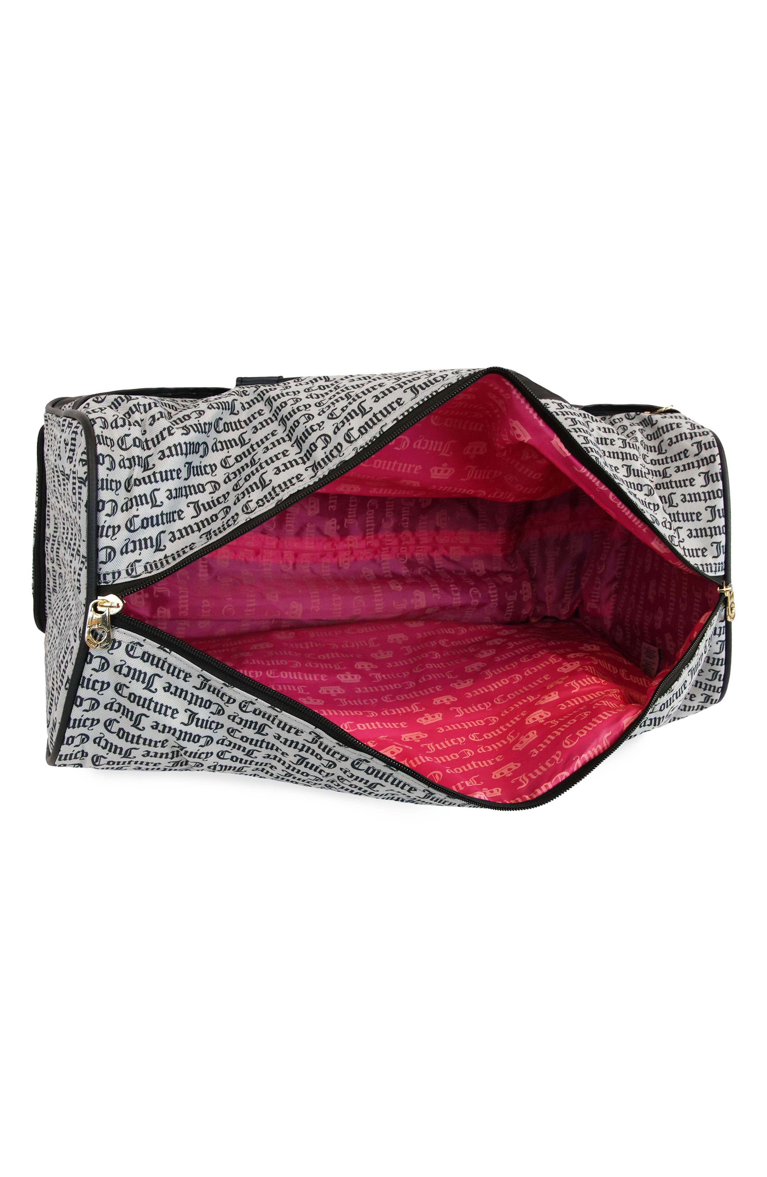 Sahara Rolling Duffle Bag, Alternate, color, JC GREY