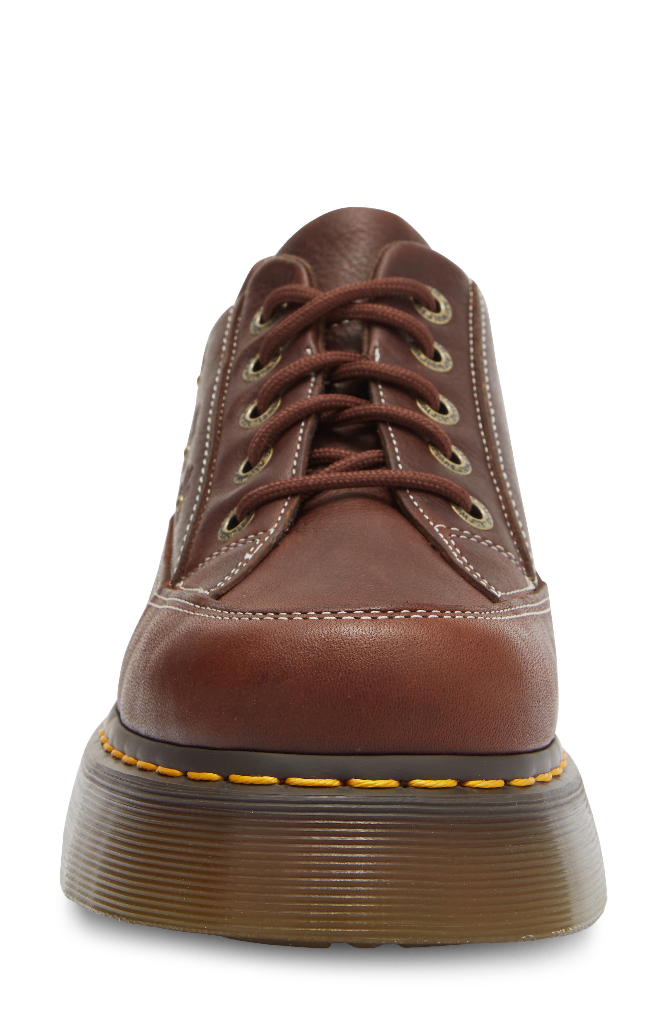 Dr. Martens Buzz 5i Flower Platform Oxford, Alternate, color, Dark Brown