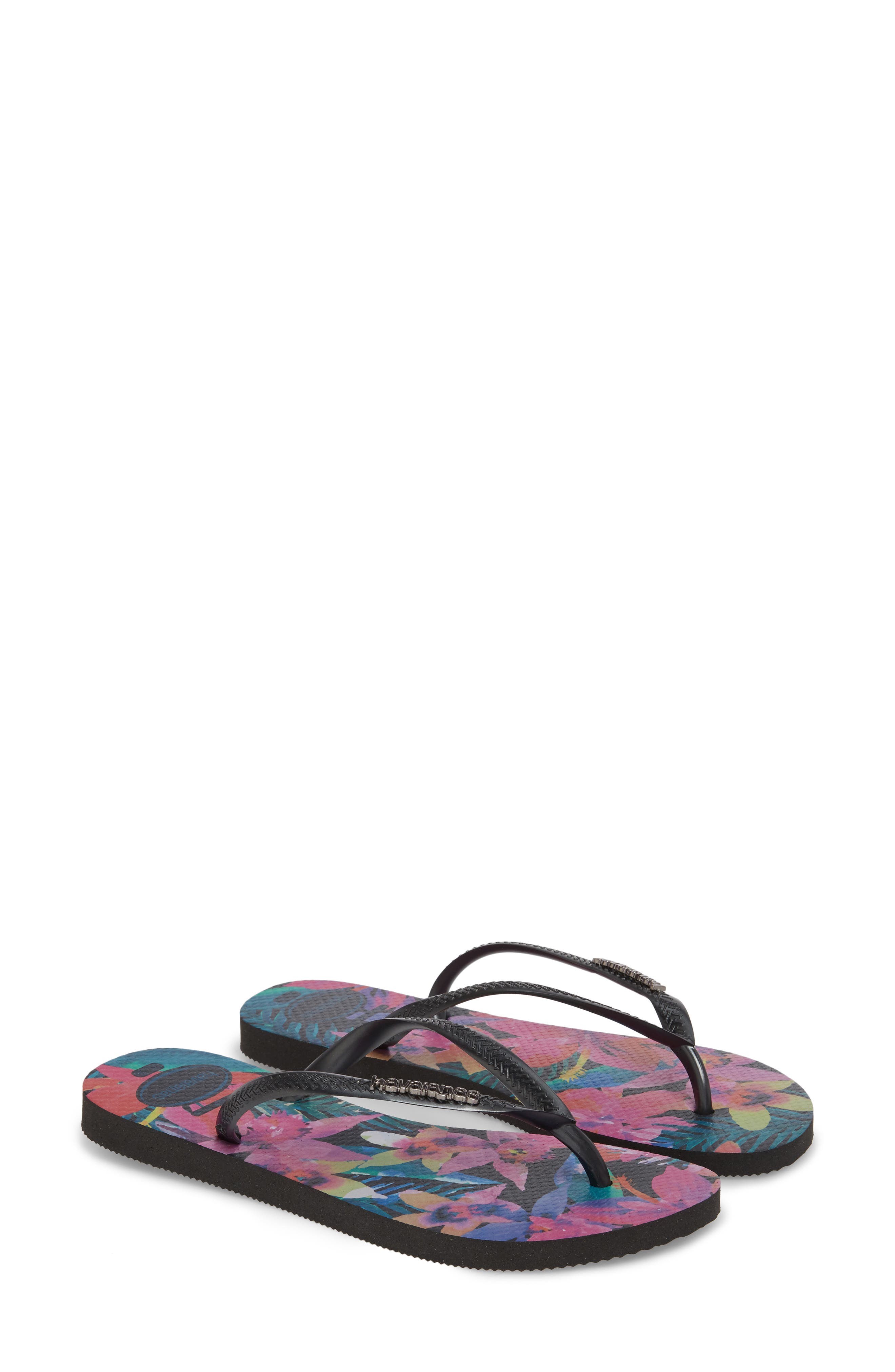 Havaianas 'Slim Tropical' Flip Flop, Alternate, color, 