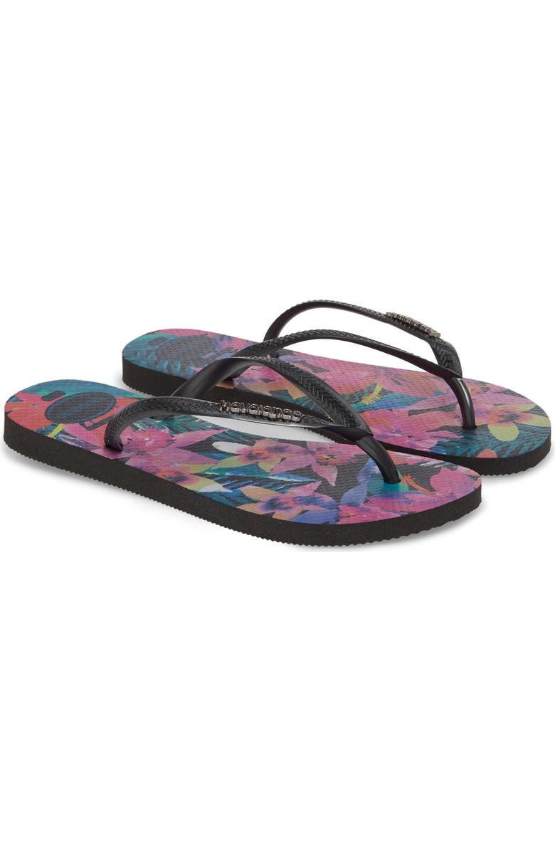 Havaianas 'Slim Tropical' Flip Flop, Alternate, color,