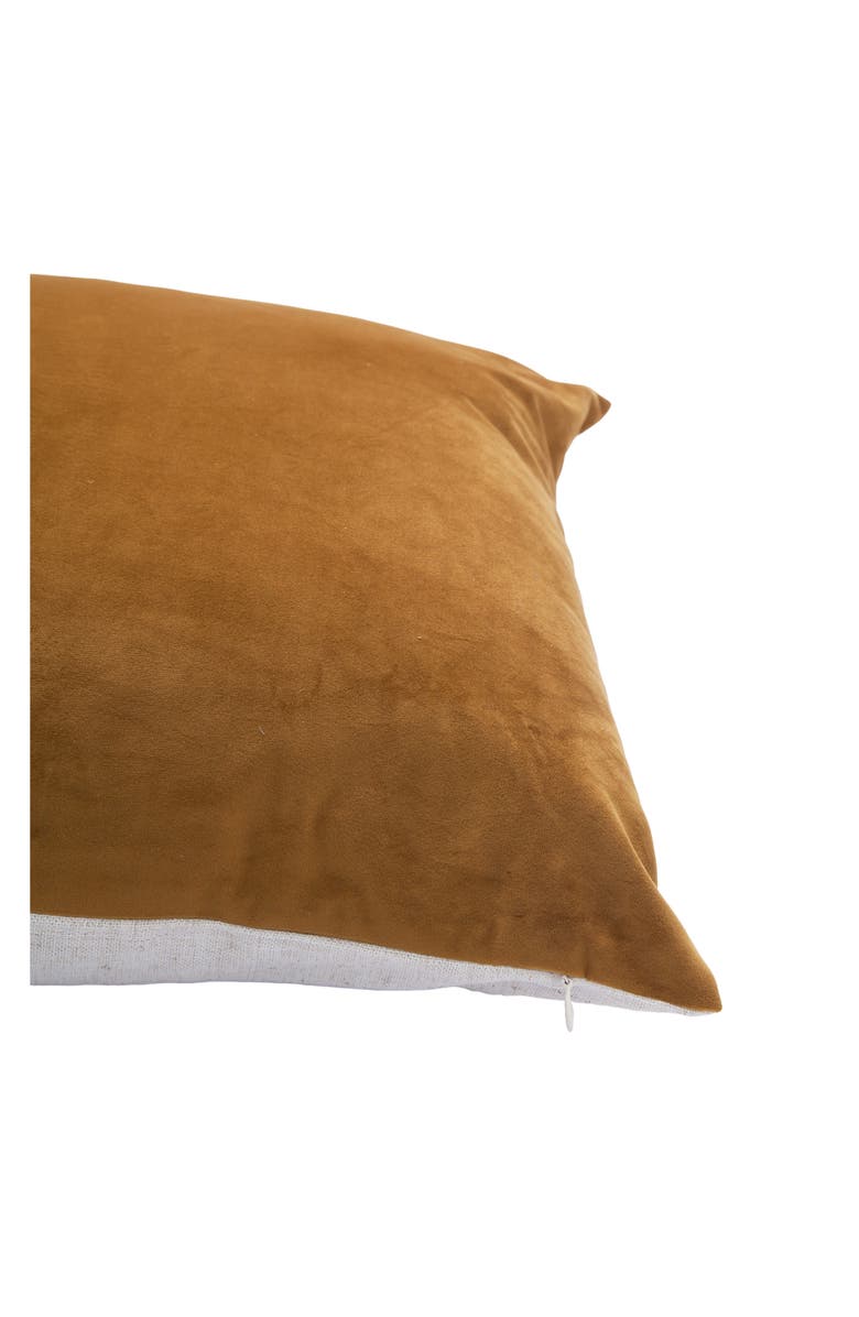 Renwil Verona Velvet & Linen Accent Pillow, Alternate, color, 