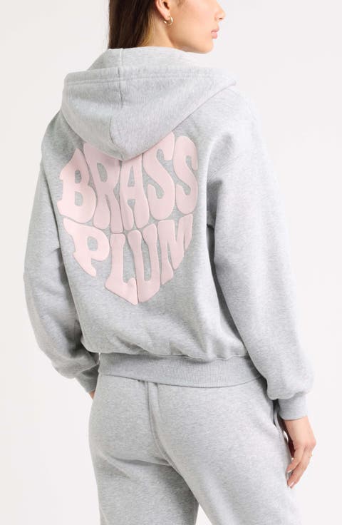 Graphic Full Zip Hoodie