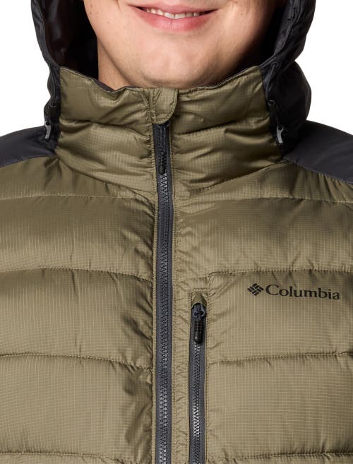 Columbia Big & Tall Labyrinth Loop Ii Hooded Jacket In Stone Green