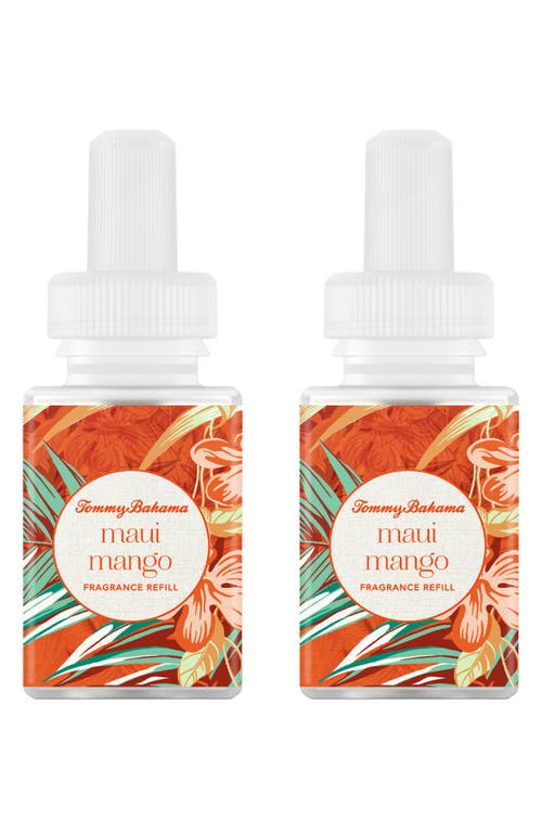 Pura X Tommy Bahama Maui Mango 2-pack Smart Fragrance Diffuser Refills In Maui Mango